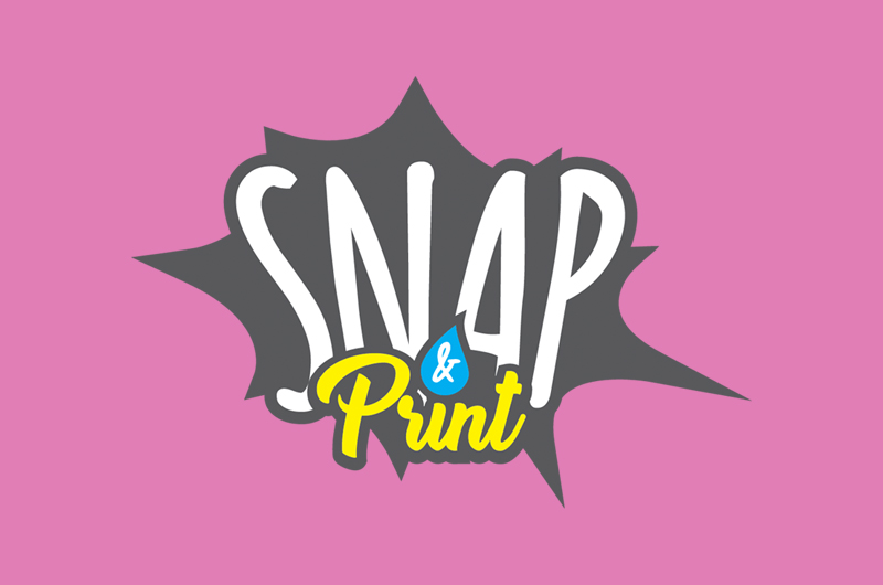 Snap and Print logo
