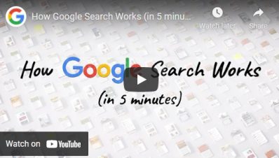 How Google search works